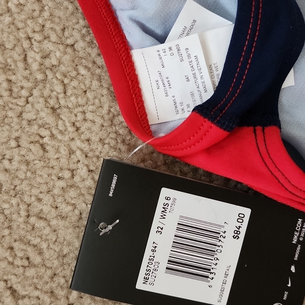NWT Nike COLOR SURGE Fastback Tank Swimsuit size 6 - Picture 3 of 6